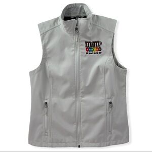 Port Authority White M & M’s Racing Vest Size L